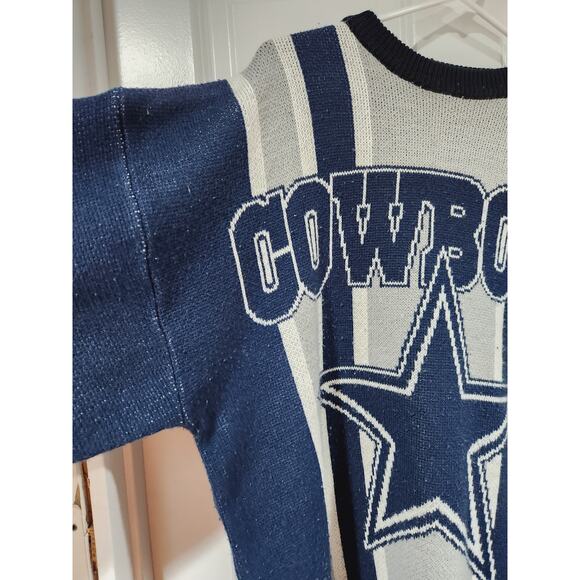 Vintage Dallas Cowboys Pull Over Wool Sweater Men's Large XL or XXL - Picture 3 of 15